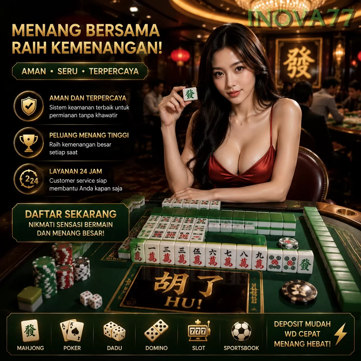 Main inova77w Menang Jackpot Besar